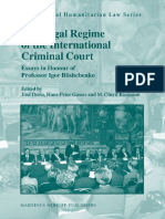 The Legal Regime of The International Criminal Court (International Humanitarian Law) (2009), Jose Doria, Cherif Bassioun PDF