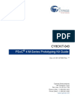 Psoc 4 M-Series Prototyping Kit Guide: CY8CKIT-043