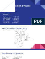 CL-452 Process Design Project: Group 23