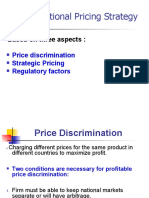 International Pricing Strategy: Based On Three Aspects