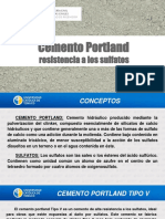 Cemento Portland Resistencia A Los Sulfatos