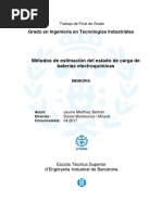 TFG Jaume Martinez Metodos de Estimacion Del Estado de Carga de Baterias Electroquimicas PDF