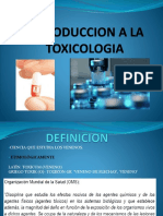 Introduccion A La Toxicologia