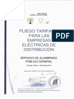 Pliego Tarifario SAPG 2019 PDF