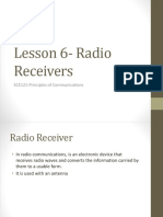 Lesson 6 - Radio Receivers