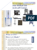 CO Injection Methods and Equipment For PH Control: Systems