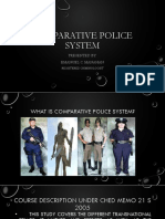 COMPARATIVE POLICE SYSTEM Midterm