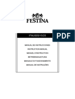 Festina Manual Reloj Mercado