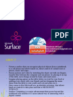 Microsoft Surface Introduction