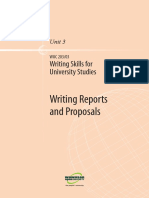 Writing Skills For Uni Studies U3