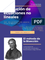 Clase 05-Resolución de Ecuaciones No Lineales PDF