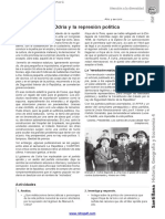 5°año His Ficha Trabajo Dictadura Represion Politica Odria