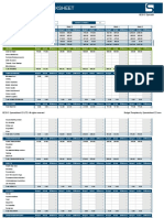 Weekly Budget Worksheet: © 2013 Spreadsheet123 LTD All Rights Reserved