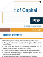 Cost of Capital