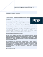 Parentalidad y Transmsión Generacional