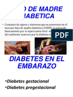 HIJO DE MADRE Diabetica