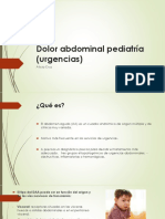 Dolor Abdominal Pediatría