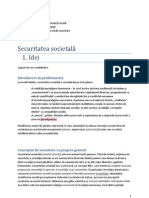 Securitatea Societala - 1 - Idei