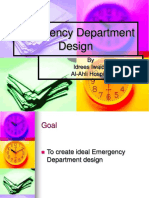 Emergency Department Design by Idrees