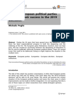 How Can European Political Parties Maximise Their Success in The 2019 Elections?