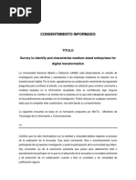 Annex 2 - Confidentiality Agreement (Consentimiento Informado)