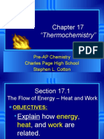 Chapter 17 Thermochemistry