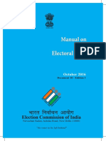 Manual On Electoral Rolls PDF