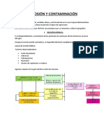 Tipos de Erosión y Contaminación (Trabajo de Hidrologia)