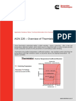 AGN 226 - Overview of Thermistors: Application Guidance Notes: Technical Information From Cummins Generator Technologies