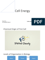 Cell Energy: Earth and Life Science