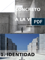 Concreto A La Vista Presentacion