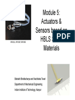 Actuators & Sensors Based On HBLS Smart HBLS Smart Materials Materials