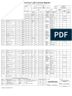 School Form 1 (SF 1) School Register