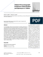 Development of Validated Chromatographic PDF