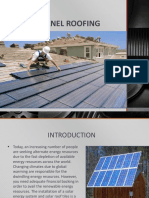 Solar Panel Roofing