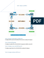 Lab 1-Igp Single-Area Ospfv2