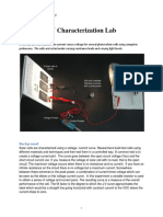 PV Characterization Lab: Purpose