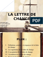 La Lettre de Change