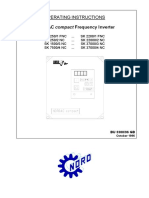 NORDAC Compact Frequency Inverter: Operating Instructions