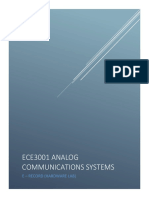 Ece3001 Analog Communications Systems: E - Record (Hardware Lab)