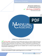 Manual Caseiro - JÁ CAIU CESPE - Direito Administrativo 4 PDF