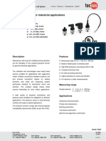 Sensor de Presion TecSis 1bar