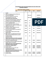 Bill of Engineering Measurement and Evaluation (Beme) For One Storey Mini-Shopping Complex