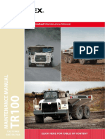 TEREX Equipment Limited: Maintenance Manual