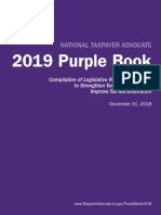 National Taxpayer Advocate 2019 Purple Book