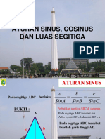 Aturan Sinus, Cosinus Dan Luas Segitiga