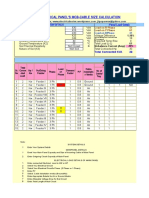 Electrical Panel - S MCB - Cable Size Calculation (1.1.19)