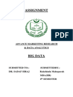 Assignment: Ce Marketing Research & Data Analytics