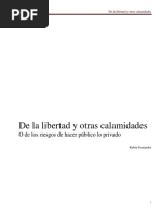 De La Libertad y Otras Calamidades