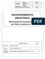 Mantenimiento de Reductores de Velocidad